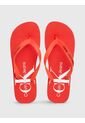 Sandalias Naranja De Playa Con Monologo Calvin Klein de Calvin Klein