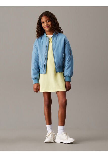 Vestido Amarillo Polo Suelto Sin Mangas Calvin Klein