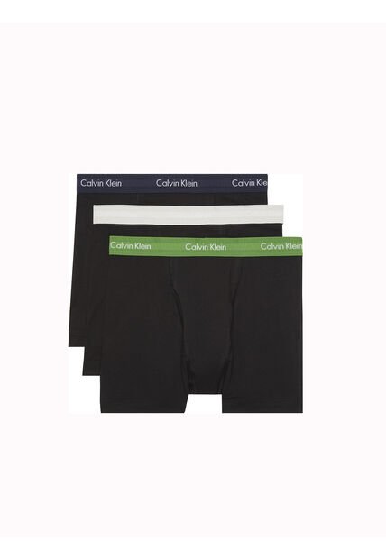 Pack Negro De 3 Boxers Brief - Cotton Stretch Calvin Klein