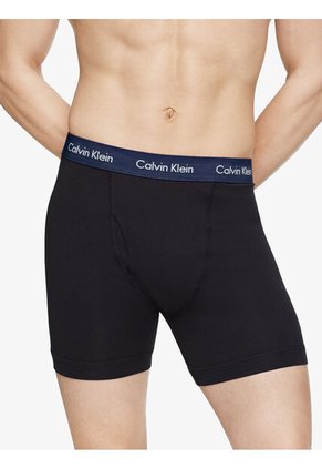 Pack Negro De 3 Boxers Brief - Cotton Stretch Calvin Klein