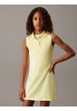 Vestido Amarillo Polo Suelto Sin Mangas Calvin Klein de Calvin Klein