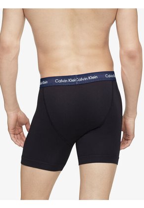 Pack Negro De 3 Boxers Brief - Cotton Stretch Calvin Klein