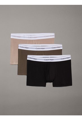 Pack Multicolor De 3 Boxer Trunk - Modern Cotton Calvin Klein