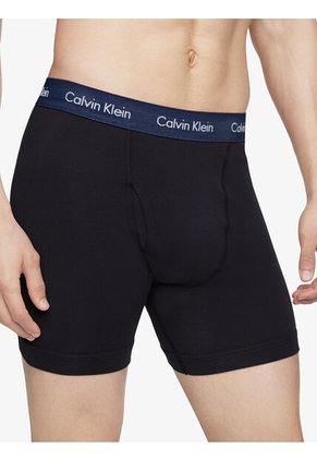 Pack Negro De 3 Boxers Brief - Cotton Stretch Calvin Klein