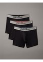 Pack Negro De 3 Bóxers Sueltos Largos - Micro Stretch Calvin Klein de Calvin Klein