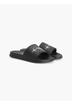 Sandalias Con Logo Niño Negro Calvin Klein