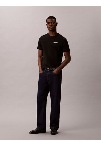 Camiseta Negra Con Logo Calvin Klein Calvin Klein
