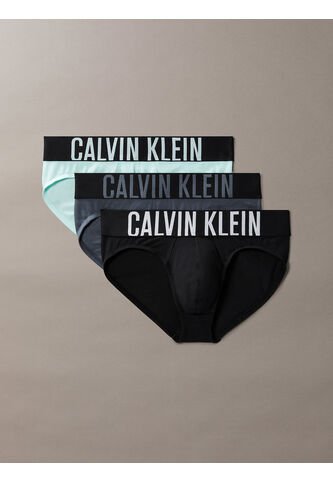 Pack Multicolor De 3 Slips - Intense Power Cotton Calvin Klein Calvin Klein