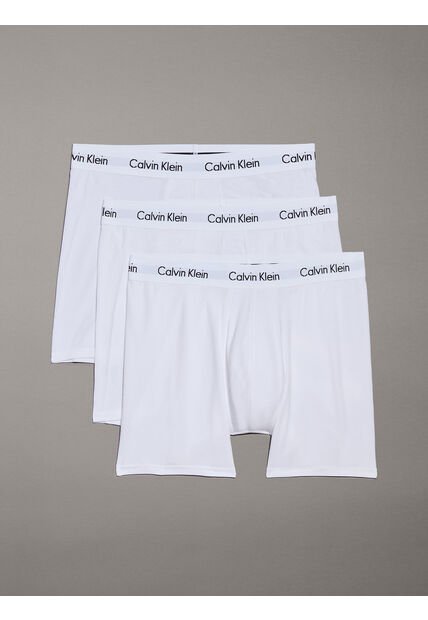 Pack Blanco De 3 Boxers Brief - Cotton Stretch Calvin Klein