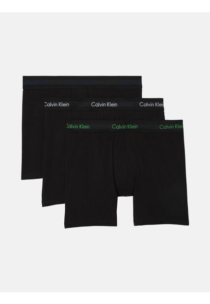 Pack Negro De 3 Boxers Brief - Cotton Stretch Calvin Klein