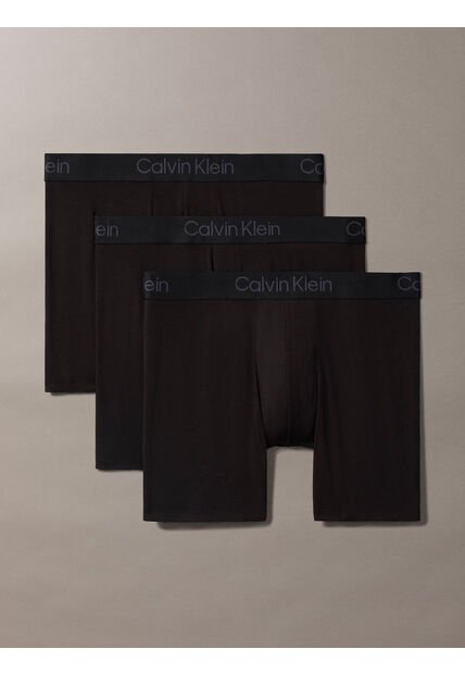 Pack Negro De 3 Bóxers Sueltos Largos - Ultra Soft Modal Calvin Klein