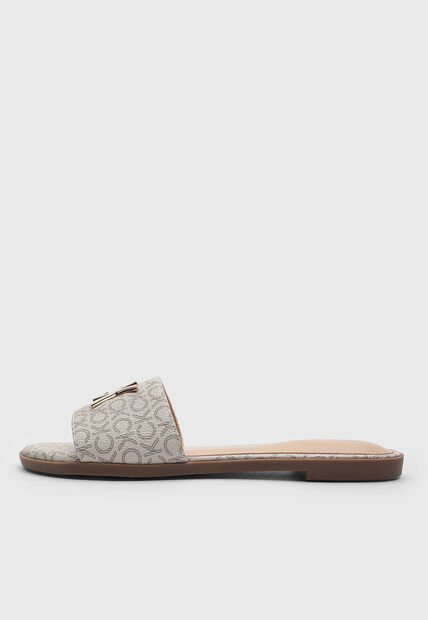 Sandalias Planas Calvin Klein Kacian Beige