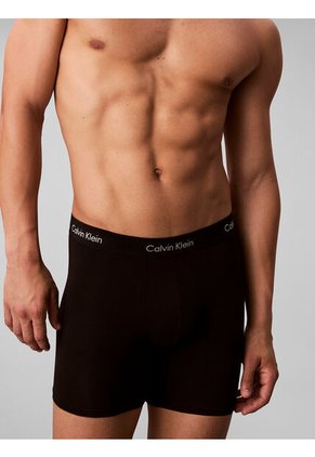 Pack Negro De 3 Boxers Brief - Cotton Stretch Calvin Klein