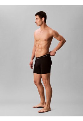 Pack Negro De 3 Boxers Brief - Cotton Stretch Calvin Klein