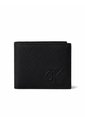 Billetera Negra Sculpted Con Monograma En Relieve Calvin Klein de Calvin Klein