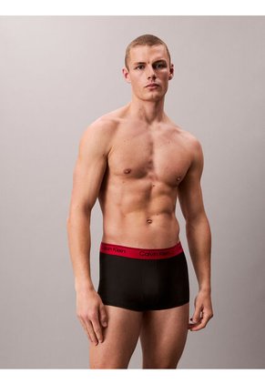 Pack Negro De 3 Bóxers De Talle Bajo - Microfibre Stretch Calvin Klein