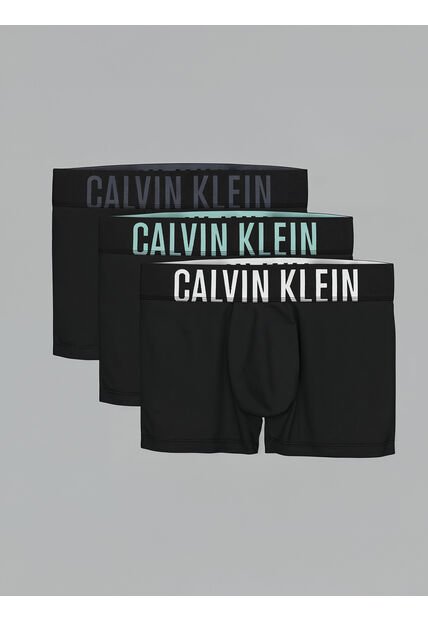 Pack Negro De 3 Boxers Ajustados - Intense Power Calvin Klein