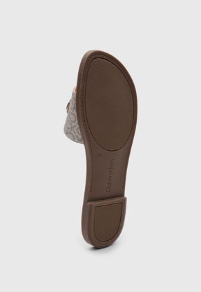 Sandalias Planas Calvin Klein Kacian Beige