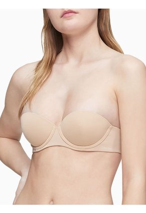 Brassier Beige Strapless Push Up - Strapless Capsule Calvin Klein