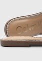 Sandalias Planas Calvin Klein Kacian Beige de Calvin Klein