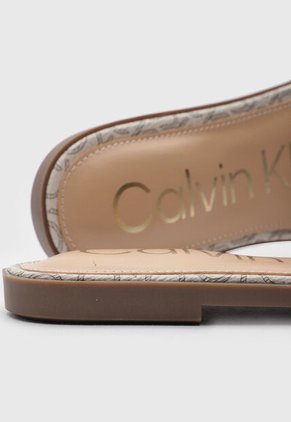 Sandalias Planas Calvin Klein Kacian Beige