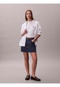 Camiseta Blanca Boxy Con Logo Gráfico Calvin Klein de Calvin Klein