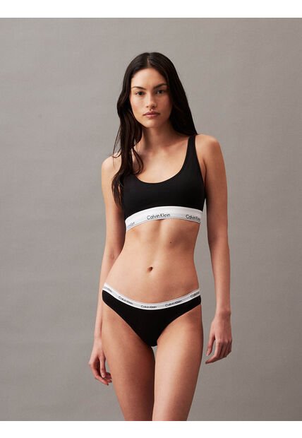 Pantys Negro Clásicas - Modern Logo Calvin Klein