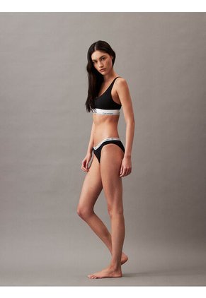 Pantys Negro Clásicas - Modern Logo Calvin Klein