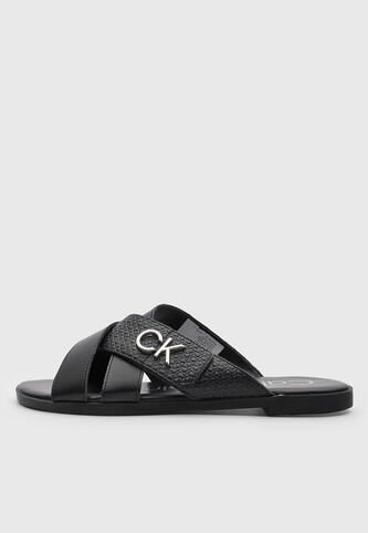 Sandalias Planas Calvin Klein Katie Negro Calvin Klein