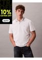 Polo Gris De Piqué Con Ribetes En Contraste Calvin Klein de Calvin Klein