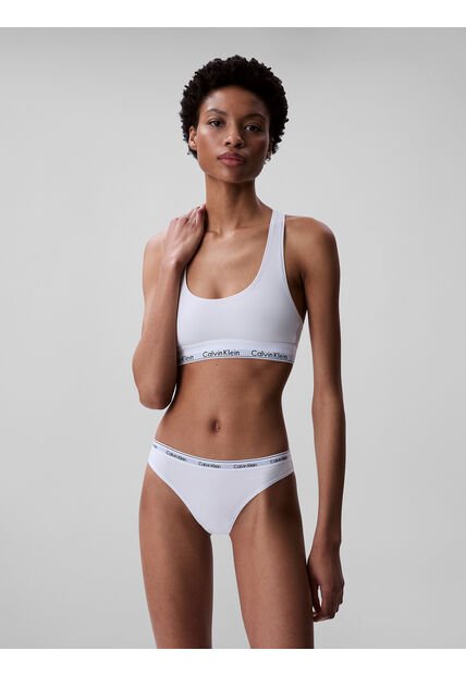Pantys Blanco Clásicas - Modern Logo Calvin Klein
