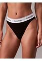 Pantys Negro Clásicas De Talle Alto - Icon Cotton Modal Calvin Klein de Calvin Klein