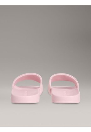 Sandalias Rosado Con Monograma En Relieve Calvin Klein