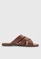 Sandalias Planas Calvin Klein Katie Café de Calvin Klein