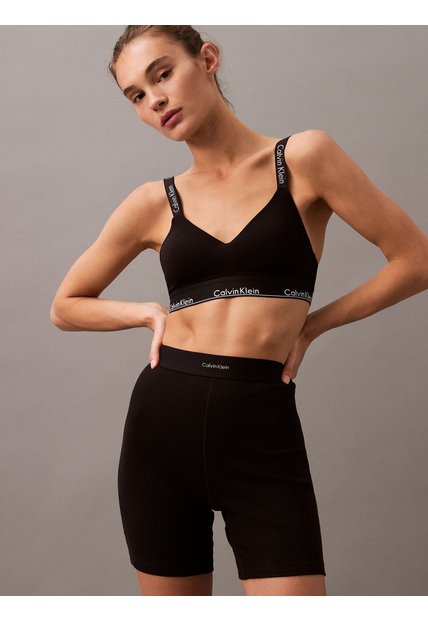 Leggings Negros Cortos Para Dormir Calvin Klein