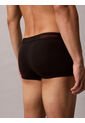 Pack Negro De 3 Boxers Ajustados De Talle Bajo - Icon Cotton Stretch Calvin Klein de Calvin Klein