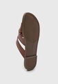 Sandalias Planas Calvin Klein Katie Café de Calvin Klein