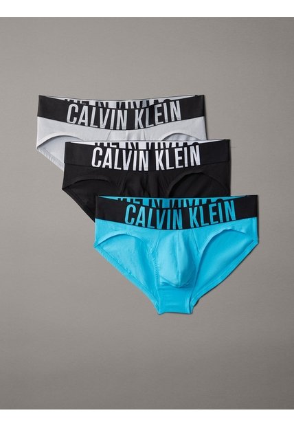 Pack Multicolor De 3 Slips - Intense Power Calvin Klein