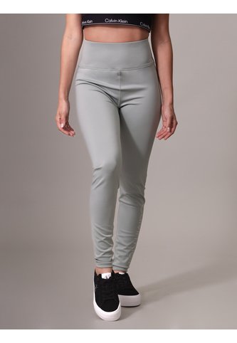 Leggings Gris Deportivos Con Logotipo Calvin Klein Calvin Klein