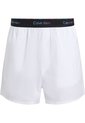 Pantaloneta Blanca De Pijama De Popelín De Algodón - Pride Calvin Klein de Calvin Klein