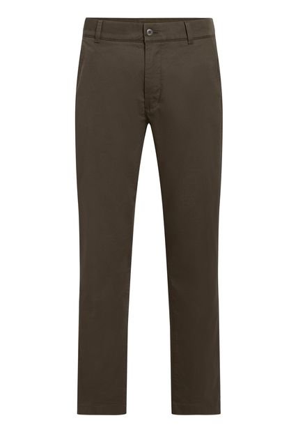 Pantalones Verde Chinos Tapered Calvin Klein