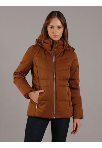 Chaqueta Chocolate Stretch Acolchada Calvin Klein Calvin Klein
