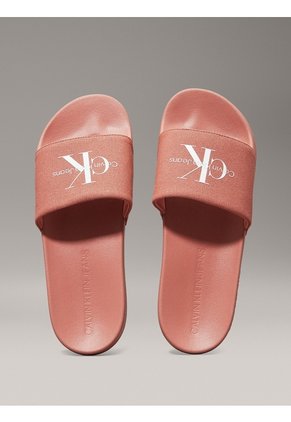 Sandalias Rosa De Lona Calvin Klein