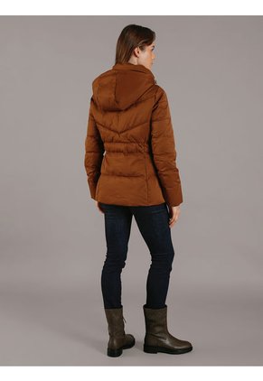 Chaqueta Chocolate Stretch Acolchada Calvin Klein