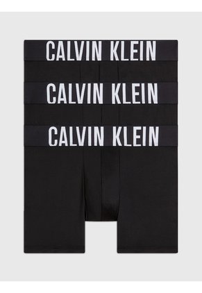 Pack De 3 Boxer Negro En Microfibra - Intense Power Calvin Klein