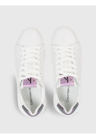 Tenis Cuero Mujer Blanco Calvin Klein Calvin Klein