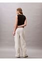 Pantalones Blanco Parachute De Nailon Suave Calvin Klein de Calvin Klein