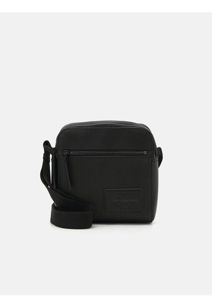 Bolso Negro Cuadrado Coated Calvin Klein