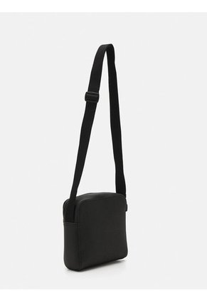 Bolso Negro Cuadrado Coated Calvin Klein