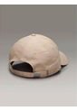 Gorra Beige Con Monograma Bordado Calvin Klein de Calvin Klein